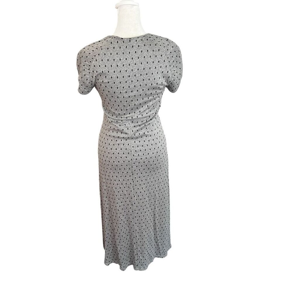 Vintage Betsey Johnson Polka Dot Midi Dress Coquette Y2K Empire Waist M - Picture 4 of 6